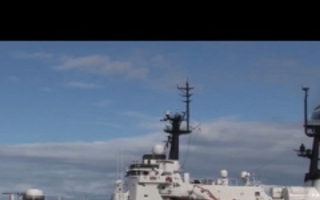 USCGC Rush Leaves Pearl Harbor for RIMPAC 2010