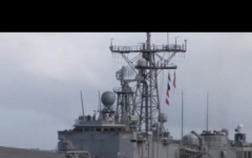 USS Ford Leaves Pearl Harbor for RIMPAC 2010