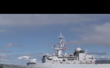 FS Prairial Leaves Pearl Harbor for RIMPAC 2010