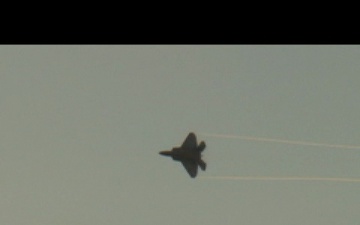 F-22 Flyover, Part 6