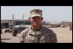 Marine Lt. Col. Ted Adams