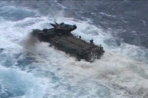 Daily News Update: USS Cleveland Assault Amphibious Vehicle Ops