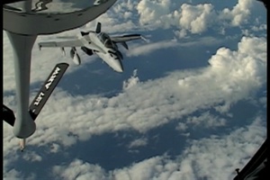 RIMPAC 2010: F/A 18 Aerial Refueling