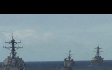 USS Chosin Ship Maneuvering