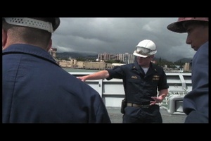 USS Chosin Departs, Part 1