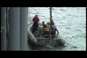USS Chosin Departs, Part 2