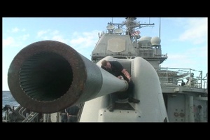 USS Chosin 54-Caliber Guns