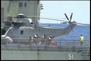 VBSS Team Conducts a Boarding of HMAS Kanimbla