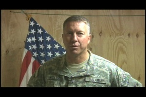 Dan Williams' Message to Gen. Miles