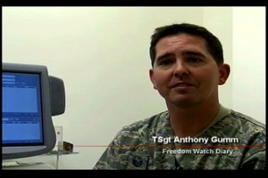 Freedom Watch Diary: Tech. Sgt. Anthony Gumm  - July 26