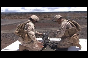 RIMPAC 2010: Automatic Weapons Exercise at Pohakuloa Training Area, Hawaii