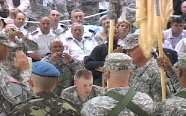 Multi-National Battle Group East Transfer of Authority Ceremony