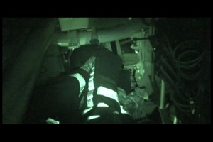 SS Supreme (FFGH 73) Runs Fire Control Drills