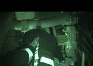 SS Supreme (FFGH 73) Runs Fire Control Drills