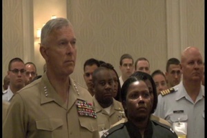 Vice Adm. Dirk Debbink Speaks to Association of Naval Services Officers