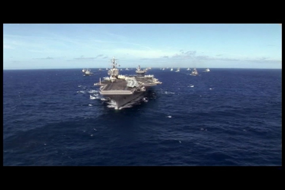 DVIDS - Video - USS Ronald Reagan Leads RIMPAC Photo EX