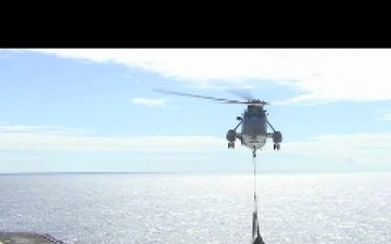 USS Bonhomme Richard Conducting Vertical and Connective Replenishment