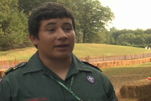 Sailor Spends Mid-Tour Volunteering With Family and Scouts