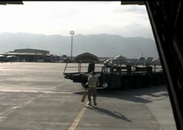 455th Air Expeditionary Wing Deliver Meals to People of Peshawar