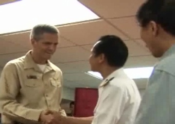 Vietnamese Dignitaries Tour USS George Washington, Part 4