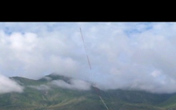 Coast Guard Loran Station Attu's Tower Demolition