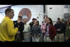 Daily News Update: USS Abraham Lincoln Gets Visitors
