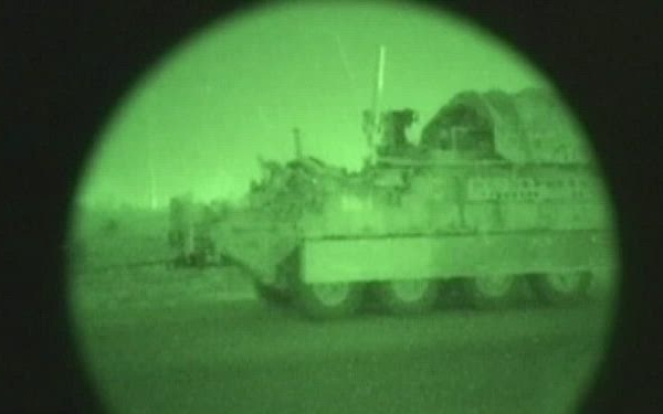 The Last Stryker Patrol Night Vision