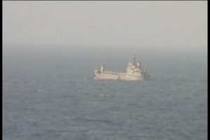 Rescued Mariners Boarding Iranian Ship