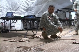 Soldiers Wire Communication Network