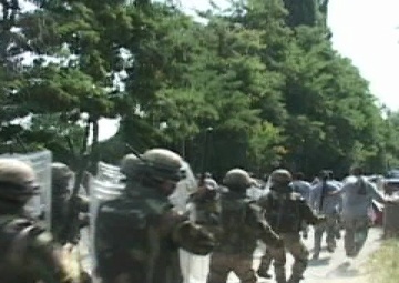 KFOR 13 Soldiers Conduct a Two-Day Crowd and Riot Control Exercise