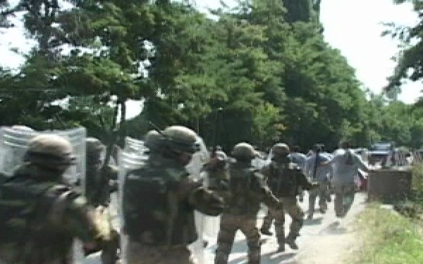 KFOR 13 Soldiers Conduct a Two-Day Crowd and Riot Control Exercise