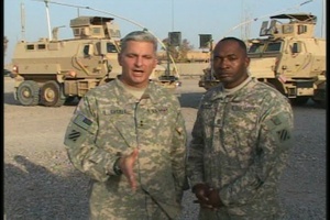 Maj. Gen. Tony Cucolo and Command Sgt. Maj. Jesse Andrews - WTOC, Part 1