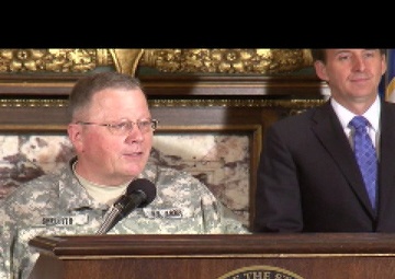 Governor Announces Adjutant General Selection, Part 1
