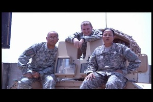 Sgt. 1st Class Laketia Carter, Sgt. 1st Class Mark Bailey and Sgt. David Si