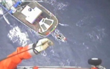 Coast Guard rescues injured fisherman, North Bend, Ore.