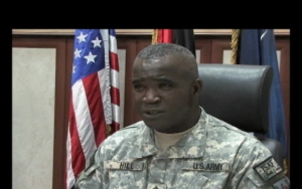 New ISAF Command Sgt. Maj. Arrives