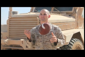 Marine 1st Lt. Mike Standafer