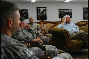Secretary of Defense Visits Ramadi