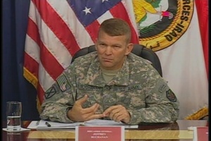 Brig. Gen. Buchanan & Brig. Gen. Cox Press Briefing, Part 4