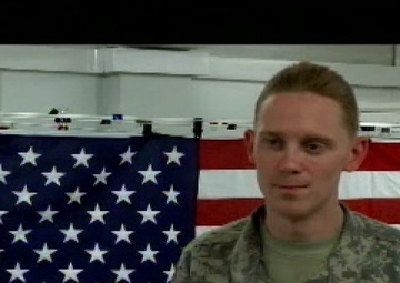 Mortuary Affairs Prepares Flag