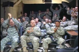 103rd ESC Soldiers Featured on The Colbert Report