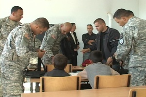 KFOR 13's Liaison And Monitoring Team Donate School Supplies