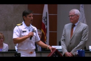 Daily news update Flag presentation
