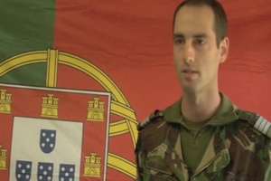 Combined Endeavor 2010: Capt. Aranha and Master Sgt. Flament