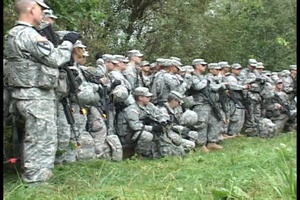 Operation Rapid Trident - Cordon and Search (B-roll)