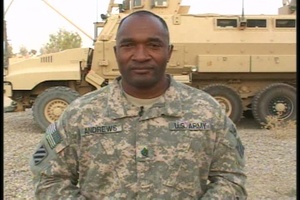 Command Sgt. Maj. Jesse Andrews - WSAV-TV