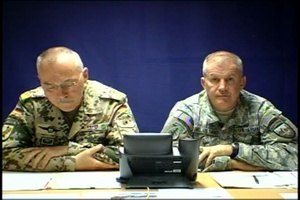 German Maj. Gen. Hans Werner Fritz and U.S. Army Col. Sean Mulholland, Part