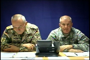 German Maj. Gen. Hans Werner Fritz and U.S. Army Col. Sean Mulholland, Part