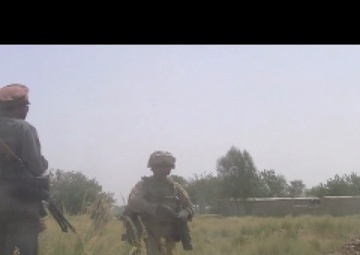 Security Patrol at Patrol Base Fern Gully 3