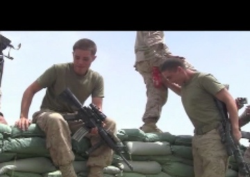 Baptism at Patrol Base School House